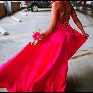Alyce Pink Prom Gown